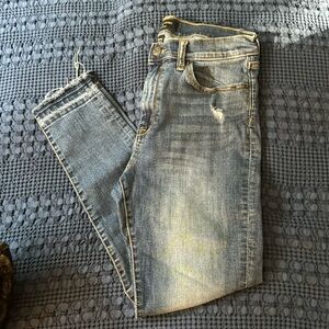 Banana Republic high rise skinny jeans